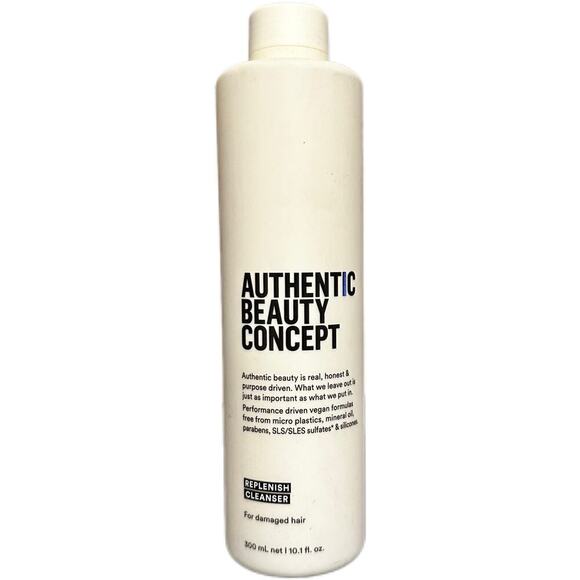 SALE Authentic Beauty Concept Replenish Cleanser 10oz Vegan No Silicone Shampoo - Picture 2 of 3